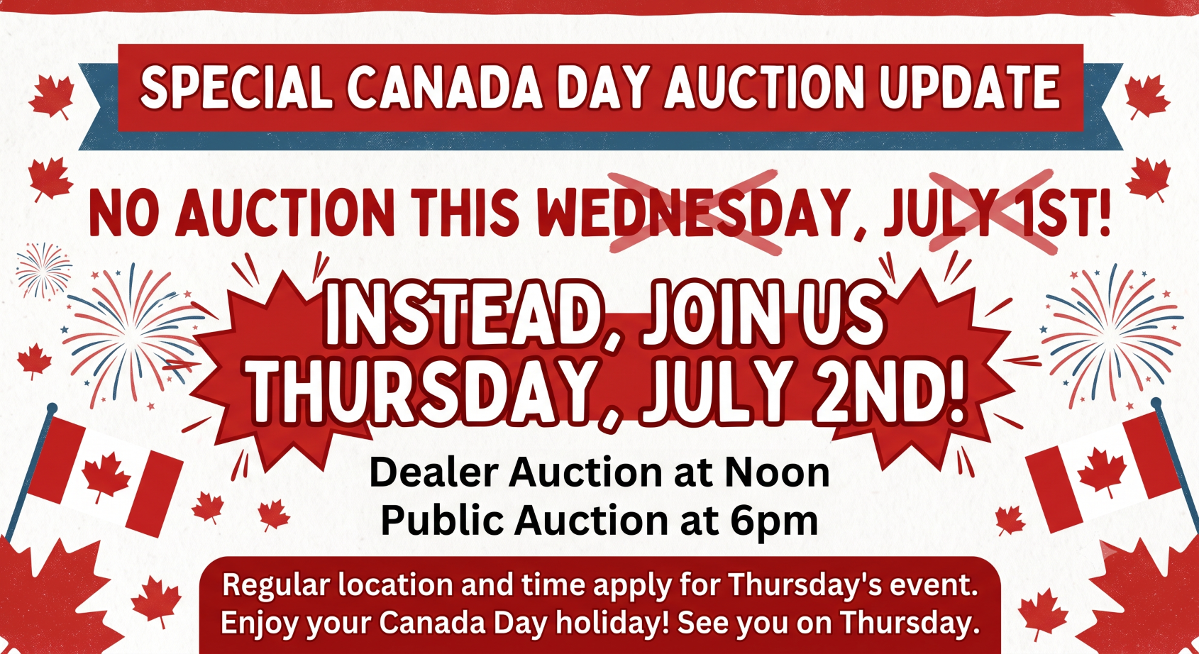 Canada Day Sched